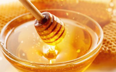 Enzymes in raw honey